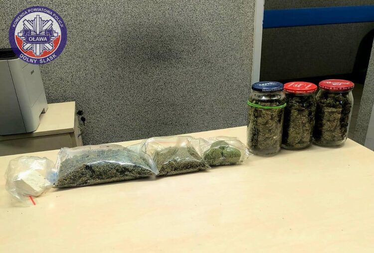 Znaczne ilości narkotyków zabezpieczone przez kryminalnych