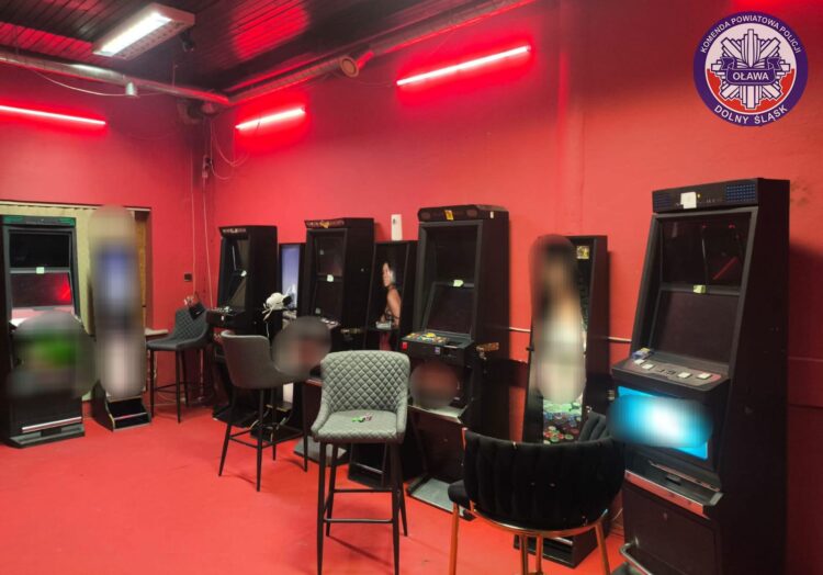 Wspólna akcja przeciwko nielegalnemu hazardowi w Oławie