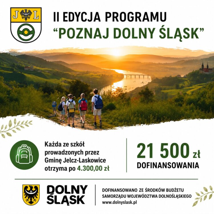 Dofinansowanie wycieczek szkolnych w ramach programu „Poznaj Dolny Śląsk”
