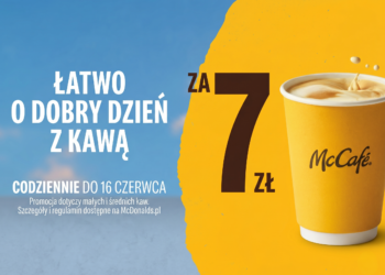 Przepyszna kawa za 7 zł w McDonald’s! Sprawdź zasady nowej promocji