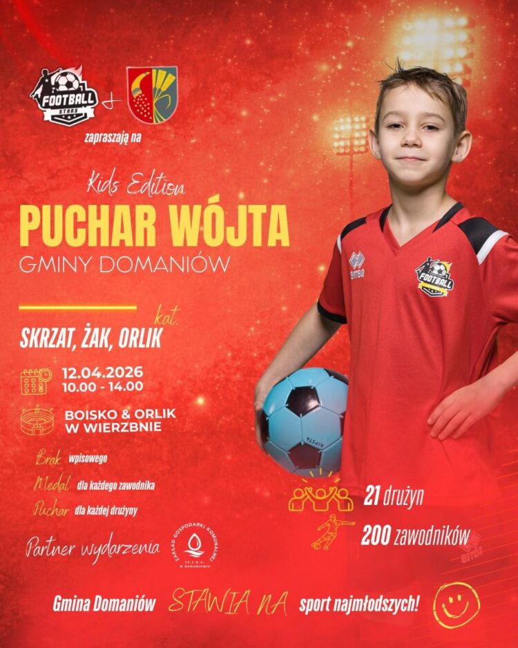 Puchar Wójta Gminy Domaniów – Kids Edition