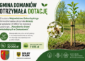 Gmina Domaniów z dotacją w wysokości 30.000zł na nasadzenia drzew miododajnych